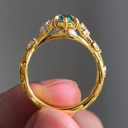 Marquise Cut Zirconia Gemstone Rings