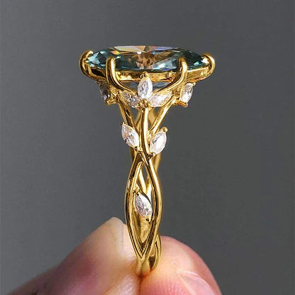 Marquise Cut Zirconia Gemstone Rings