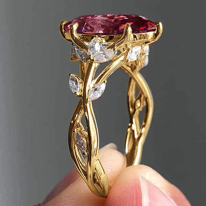 Marquise Cut Zirconia Gemstone Rings